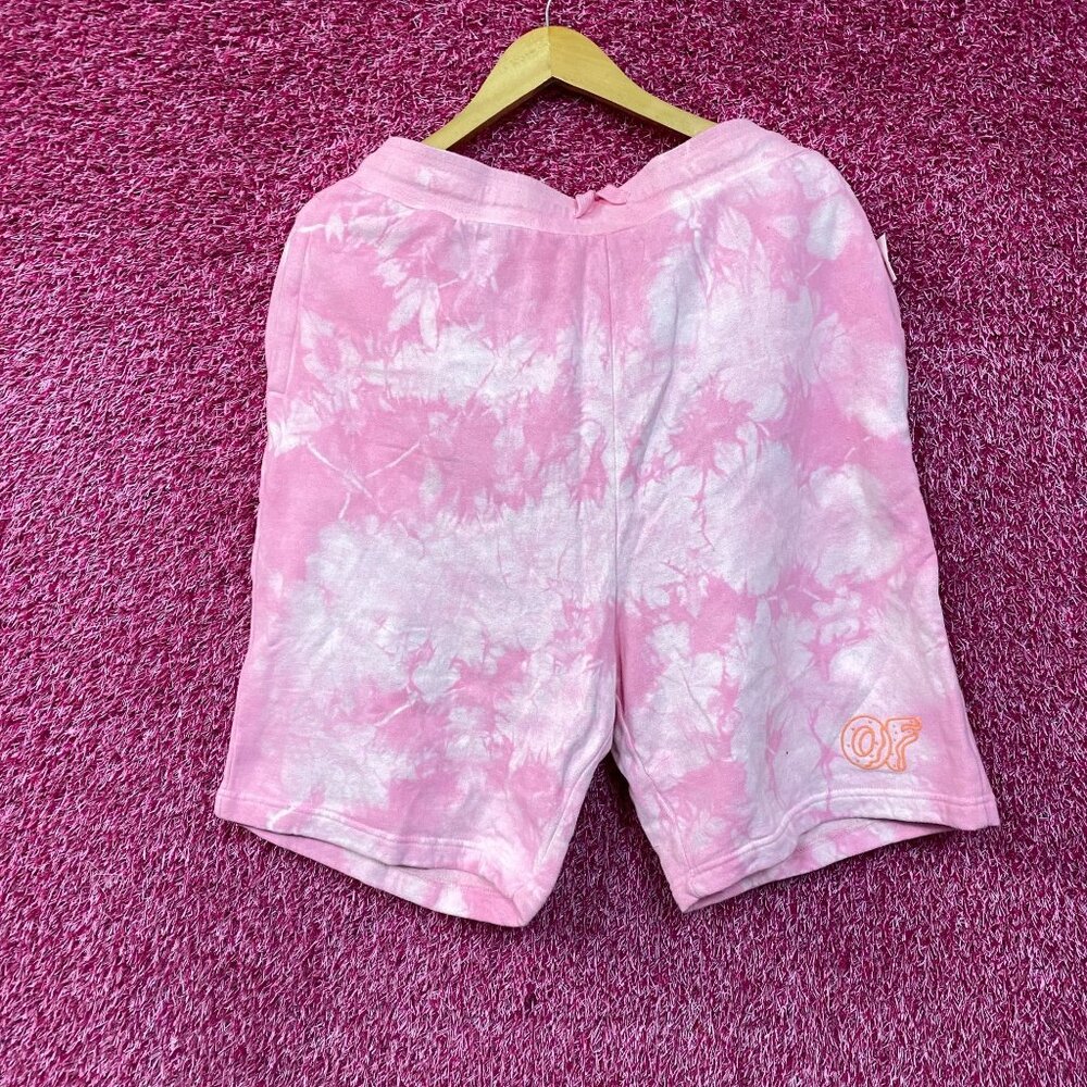 Odd Future Pink Tie-Dye Sweat Shorts XL